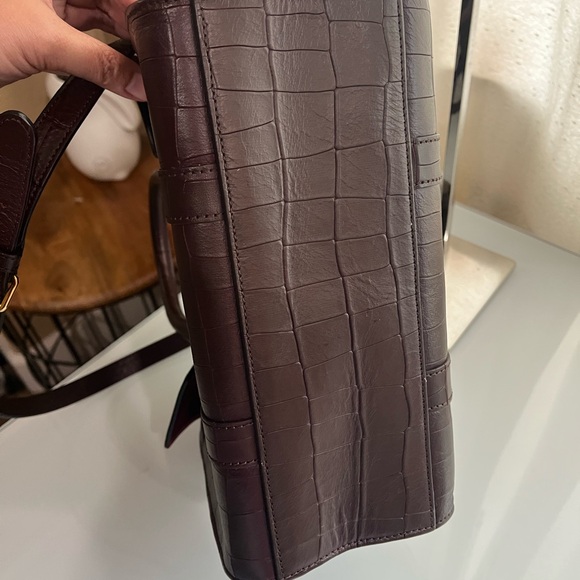 MULBERRY SMALL CROC EMBOSSED BAYSWATER - Picture 11 of 15